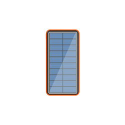 ALCR Banco de energía Solar de 80000mah, Cargador rápido para Panel de batería de teléfono con luz de Camping Batería Externa de 4 USB Powerbank Naran precio
