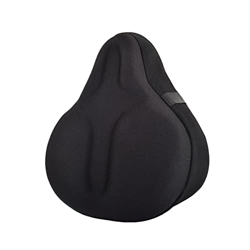 JINPENGRAN Silla de monada de Bicicleta, Asiento de Bicicleta para Bicicleta Transpirable Silla de Silla de Espesor Suave de Gel Cubo de cojín de Almo precio