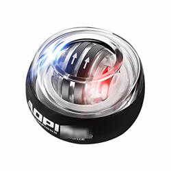 FMOPQ Pelota giroscópica con Luces LED, Juguete de Entrenamiento para Fortalecer la muñeca, Equipo de Entrenamiento de Fuerza para descompresión características