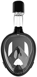 Samnuerly Máscara de Buceo Máscara de Buceo Impermeable y antivaho Máscara de Cara Completa Máscara de Snorkel para Adultos Segura y Transparente (Col características
