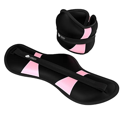 FMOPQ Pesas para Tobillos, Pesas para piernas y muñecas para Mujeres y Hombres, Juego de Pesas para Tobillos de 0,5 kg para Ejercicio físico, Jogging,