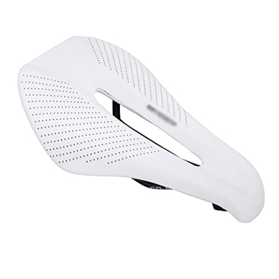 JINPENGRAN Silla de monada de Bicicleta, sillín de Bicicleta Hombres Carreras sillín Ancho MTB sillle sillle Hueco Silla de Montar cómodo Asiento,C