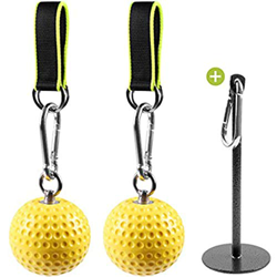 FMOPQ Pull Up Equipment Training Ball, Fitness Wrist Ball, Pointing Ball con Anillos de Acero Inoxidable, para Entrenamiento de Fuerza gimnástica precio