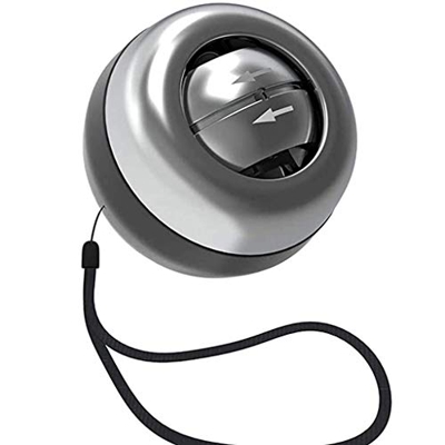 FMOPQ Bola de muñeca, Bola giroscópica giratoria de Arranque automático, Equipo de Ejercicio de Entrenamiento de muñeca para Dedos de Brazo más Fuerte