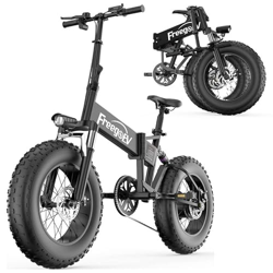 Freego Velo Eléctrico, Velo Eléctrico Plegable Bicicleta Eléctrica Fat Bike Bicicleta de Ciudad MTB 20 Pulgadas para Adultos características