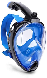 Samnuerly Buceo Máscaras de Buceo Máscaras de esnórquel de Cara Completa Vista panorámica Anti-Niebla Antifugas Natación Snorkel Máscara de Buceo suba precio