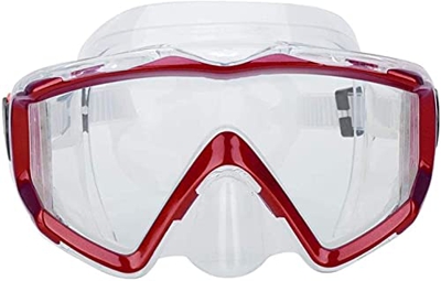 Samnuerly Buceo Máscaras de Buceo Natación Snorkel Scuba Máscara de Snorkel Vista Amplia Gel de sílice Lente Templada Gafas de Buceo para Adultos (Col