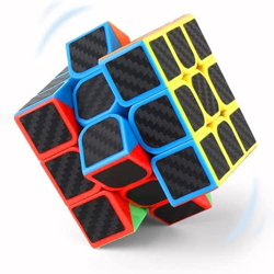 Cubo mágico 3x3 De Velocidad, Puzzle De Gran Resistencia, Speed Cube 3x3x3 Rompecabezas Educativo para Niños Y Adultos, Tensión Ajustable, Adhesivos D precio