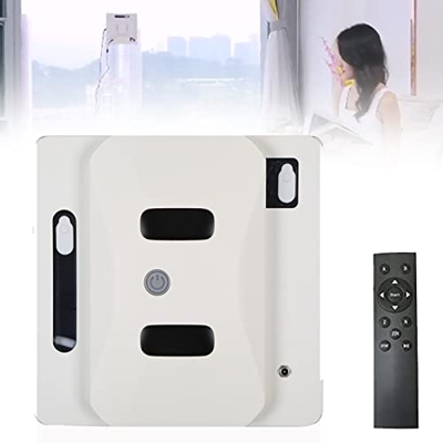 Robot Limpiacristales,Robot Limpieza De Ventanas con Función De Rociado Automático De Agua,Control Remoto + Control De Teléfono Inteligente,para Altas