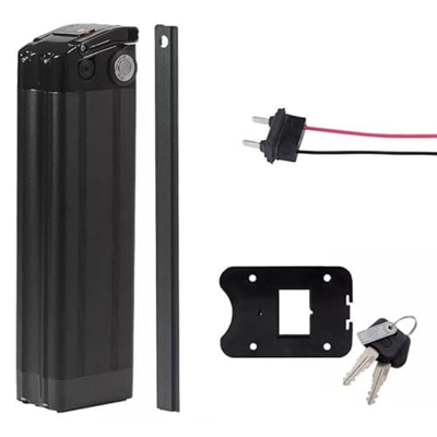 WILLQ Batería Ebike 36V 8AH 10AH 13AH 15AH Batería de Litio para Bicicleta eléctrica para 100W 200W 300W 400W 500W Motor de Bicicleta Paquete de bater