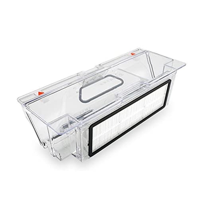 warmshop888 MI robot Partes de aspirador polvo Bin caja HEPA filtro reemplazos ajuste para mijia robot barredora mi robot