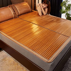 Alfombras para dormir de verano Mats de verano for dormir Mat de bambú enfriamiento tradicional colchón plegable colchón plegable topper suave y trans precio