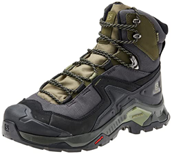 Salomon Quest Element Gore-Tex (impermeable) Hombre Zapatos de trekking, Negro (Black/Deep Lichen Green/Olive Night), 48 EU precio