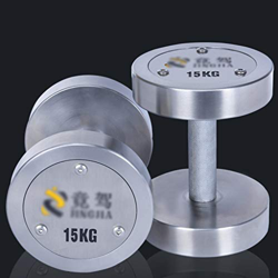 FMOPQ Mancuerna pequeña de Acero Inoxidable 304, Equipo de Fitness para Hombres, Juego de Entrenamiento de Fuerza para el hogar, mancuerna de Fitness  en oferta
