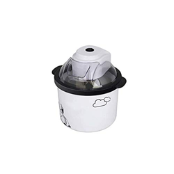 Cream Frozen Yogurt Double Mini Ice Cream Machine for Home (Color : Pink) (White) precio