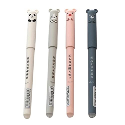 Obelunrp Rollerball Pen Azul, borrado de fricción de lápices de fricción Gel Ink Blue Rollerball Pen Lindo Suministro de Oficina para el Regalo de los