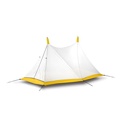 DCLINA 830g Ultralight Camping Inner Cent Outdoor 2 Person 4 Temporada 40D Silicona Silicona Sin Barra de Nylon Torre Doble Tapa Mochila Grande