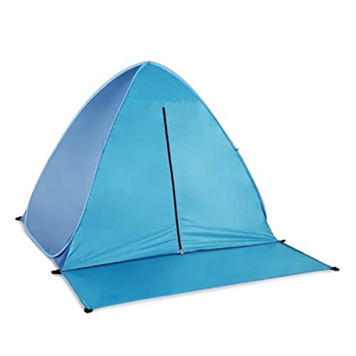 GOUDAN Tienda de Carpa de Campamento de Apertura automática rápida Campa de Playa Anti-UV Sun Shelter Ultralight Tent Beach Sun Shade Toldo 2-3 Person