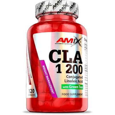 AMIX CLA 1200 CON GREEN TEA, 120 VEGE-CAPSULES