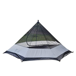 DCLINA Tienda Interior de la Carpa de Pyramid Ultralight Ultralight Summer Mosquito Repelente Mesh Net Tent Fit for la Carpa Pyramid de Tipi de Campam precio