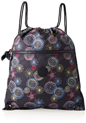Kipling SUPERTABOO, Mochila con Cordón, Multifunciónal, Impermeable, 45 cm, 15 L, 0.24 kg, Azul (Homemade Stars) características
