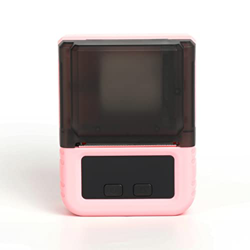 YUTRD Impresora térmica Impresora de Etiqueta de Mano Admite 20-50 mm Ancho de Papel Idioma múltiple Imprimir Uso con App (Color : Pink) en oferta