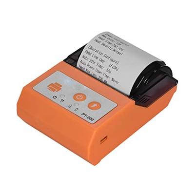 YUTRD Impresora térmica inalámbrica portátil BT 58mm Printadora térmica Mini Impresora Personal de factura Personal Compatible con ESC/POS Conjunto de