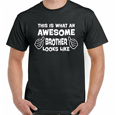 LJKI Awesome Brother Mens Funny Birthday