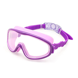 ZLYPSW Niños Nadar Gafas niños 3-8y Amplia visión Anti-Niebla Snorkeling máscara de Buceo con máscara Oreja Deportes al Aire Libre (Color : C) características