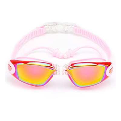 ZLYPSW Gafas Profesionales de natación Hombres y Mujeres con Enchufe de Oreja Impermeable antiiezno Adulto Piscina Gafas Gafas natación Gafas (Color :