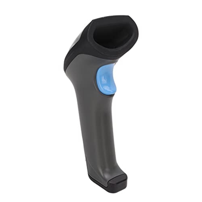 Pistola de Escaneo con Cable 2D, Puerto USB de Escaneo Rápido, Pistola de Escáner Anticaída de Mano para Supermercado para Biblioteca