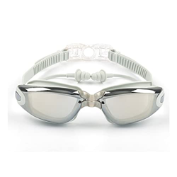ZLYPSW Gafas Profesionales de natación Hombres y Mujeres con Enchufe de Oreja Impermeable antiiezno Adulto Piscina Gafas Gafas natación Gafas (Color : características