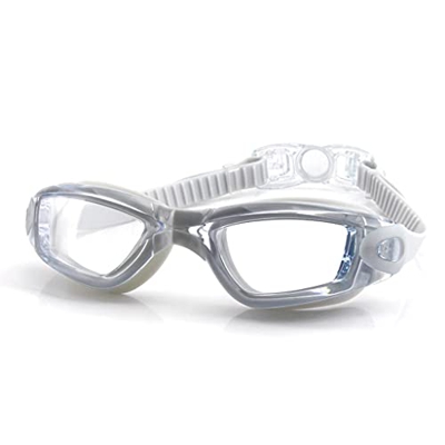 ZLYPSW Myopia natación Gafas de Silicona Gafas de Silicona Anti Niebla UV óptico Impermeable Hombres Mujeres Adultos Lente Transparente Ojo Ojo (Color