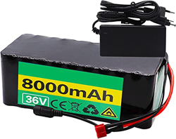 stdpcxz Scooter Eléctrico De 36V Bateria 36V 8AH Batería De Litio De Bicicleta Eléctrica 500W Baterías De Bicicleta Eléctrica con Cargador 42V + BMS 3 precio