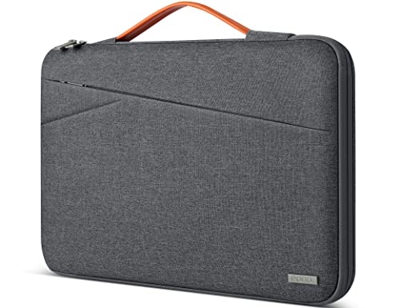 Amazon Brand - Eono Funda Portátil 15-15,6 Pulgada, Funda Protectora para Ordenador y Tableta iPad con Asa, Maletín de Bolsa Impermeable Compatible co