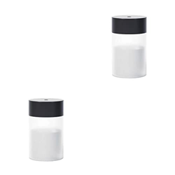 Yihaifu 2 Juegos de Humidificador profesional con carga USB, 2W, 260ml, reducción de ruido, difusor de Control táctil colorido, dispositivo para hacer precio