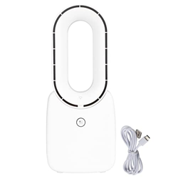 Ventilador de Torre sin Aspas, Ventilador Potente Eléctrico USB, Mini Ventilador de Refrigeración Portátil de Escritorio, Ventilador de Torre para Dor precio