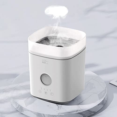 FUN HOMES Humidificador Jellyfish Humidificador Doble Aroma de Aroma a la casa Anillo de Humo del hogar Humidificador de Aire espectrómetro/1742