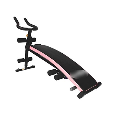 FMOPQ Banco de Pesas pequeño con Mancuernas, Equipo de Fitness Profesional multifunción Ajustable, Banco con Mancuernas, Ayuda para Sentarse, Banco de