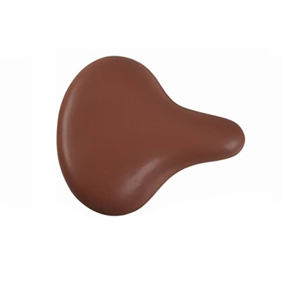 JINPENGRAN Silla De Bicicleta, Cuero Retro Asiento Sillín Cojín Road Bike Deportivo Sillín Marrón Bicicleta Asiento De Bicicleta