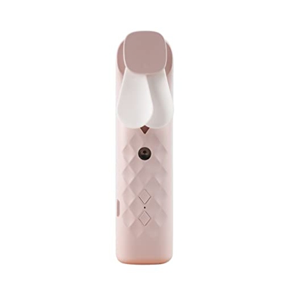 LEELLY Humidificadores USB silenciosos, Ventilador portátil 2 en 1, humidificador de Vapor de Verano Recargable de Mano, refrigeración por nebulizació