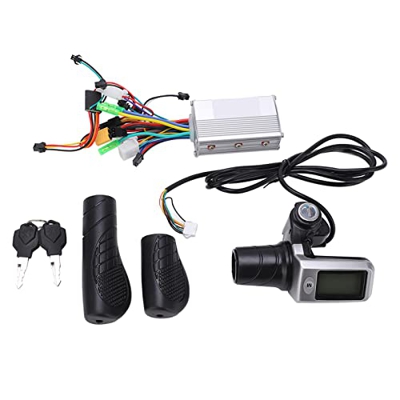 BuyWeek - Kit de controlador de motor sin escobillas para bicicleta eléctrica, 36 V/48 V, 350 W, controlador sin escobillas para bicicleta eléctrica, 