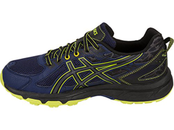 Asics - Gel-Venture 6 - Zapatillas deportivas de hombre para correr, Azul (Azul índigo, negro, verde), 9 X-Wide precio