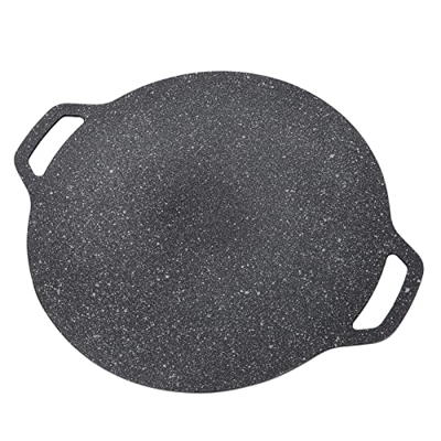 Wnesy Barbacoa Pan Aspecto Brillante Barbacoa Coreana Parrilla Forma Redonda Camping