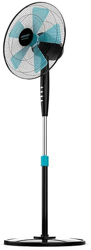 TIENDA EURASIA® Ventilador de Pie 45W - 3 Velocidades - Oscilación 90º - Inclinación 10º - Ø400 x 1300 mm (Ventilador de Pie Negro ) precio