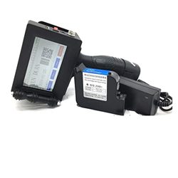 Pistola de impresora de inyección de tinta de mano 0.5InCH 1InCH 12.7mm 25.4mm Handheld 4.5inch Pantalla táctil Impresora de inyección de tinta Etique características