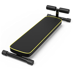 FMOPQ Banco para Sentarse, Tablero supino, Equipo de Fitness para el hogar, Abdominales dominantes, Equipo de Ejercicio para Gimnasio, Banco en oferta