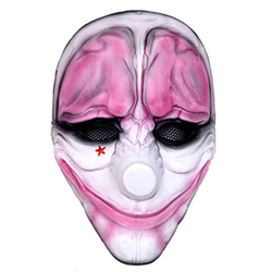 YeSbTx Payday2 Mask, Dallas/Wolf/Chains Airsoft Full Face Paintball Mask Game Game Game Mask (Color : Payday 2 Airsoft Mask) precio