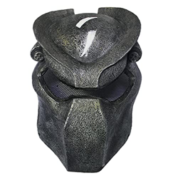 YeSbTx Predator Alien Warrior Wolf Airsoft Mask Halloween Disfraz de Caramelo de Pintura (Color : Predator - B) precio