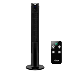 Ufesa TW1600 Helsinki Ventilador de Torre, Mando, Panel Táctil, Temporizador 12h, 3 Velocidades, 45W, Altura 1m precio